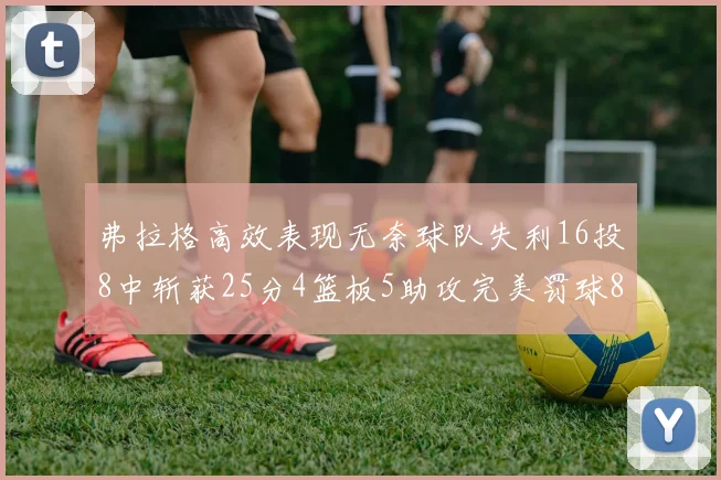 弗拉格高效表现无奈球队失利16投8中斩获25分4篮板5助攻完美罚球8中8
